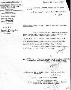 Oran documents divers 1078